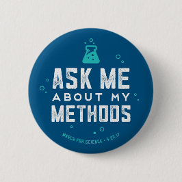 Marzo para la ciencia "me pregunta acerca botón de