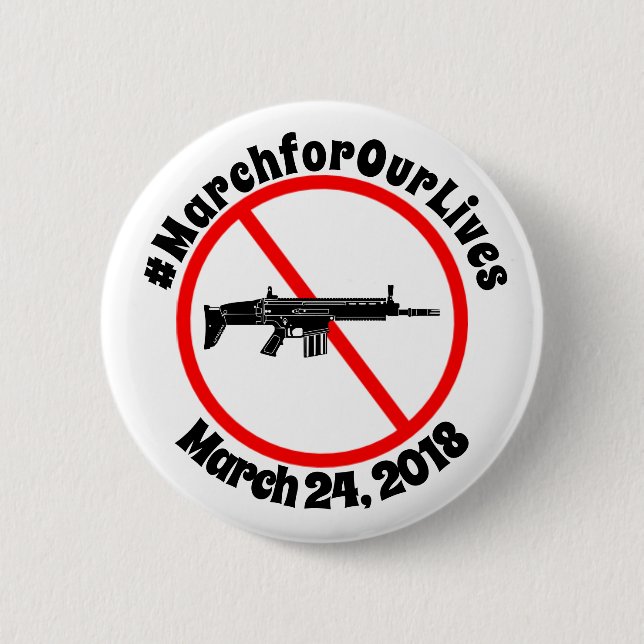 Marzo para nuestro vidas botón de las leyes del (Anverso)