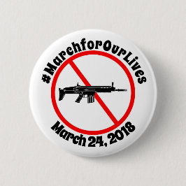 Marzo para nuestro vidas botón de las leyes del