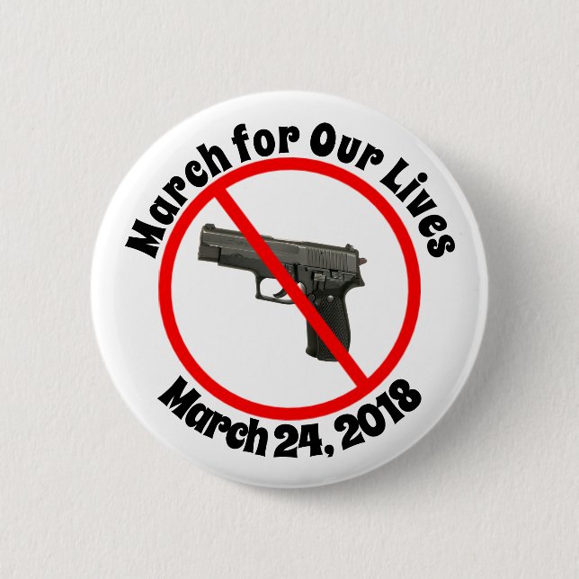 Marzo para nuestro vidas botón de las leyes del (Anverso)