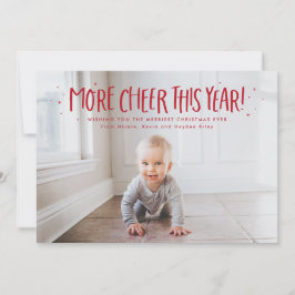 Más alegría este año diversión un Navidad rojo fot