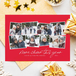 Más alegría este año tarjeta de vacaciones de coll