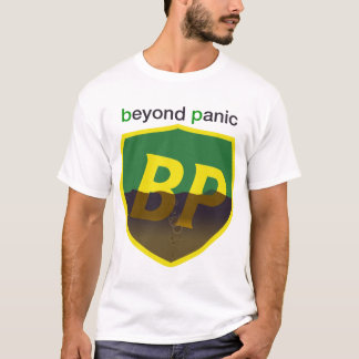 Más allá de la camisa de BP del pánico - escudo