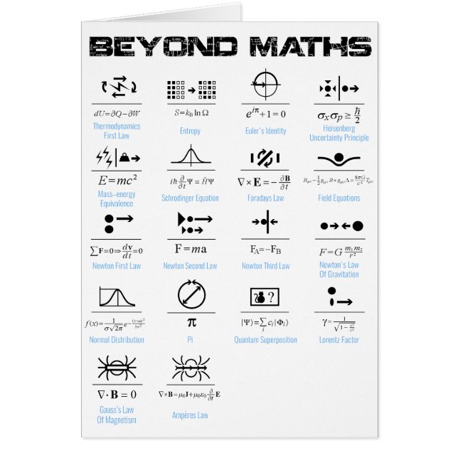 Más allá de las matemáticas (Frente)