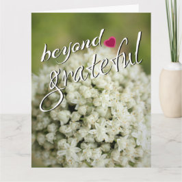 Más allá de las tarjetas de agradecimiento