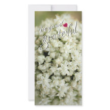 Más allá de las tarjetas de agradecimiento a Tall