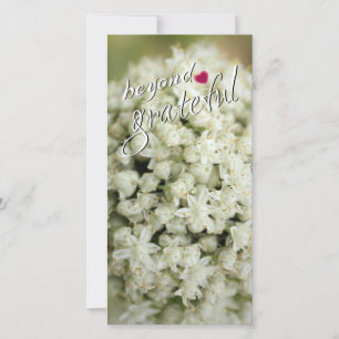 Más allá de las tarjetas de agradecimiento a Tall