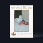 Más amargura este año tarjeta de anuncio de nacimi<br><div class="desc">Esta tarjeta de navidades adorable es la manera perfecta de anunciar la llegada de su recién nacido. Todo el texto de la parte delantera y trasera se puede personalizar. Añade una foto al frente y atrás para crear un anuncio de nacimiento de navidades realmente personalizado.</div>