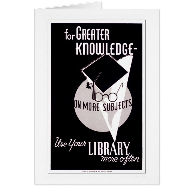 Más biblioteca del conocimiento WPA 1940 (Frente)