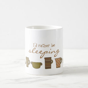 Más bien estar durmiendo la taza de té para café