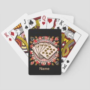 Más bien Jugar a las cartas de juego de Poker