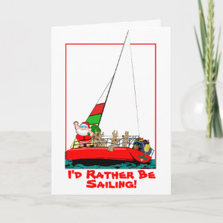 Más bien ser Navidades de vela Tarjeta de felicita