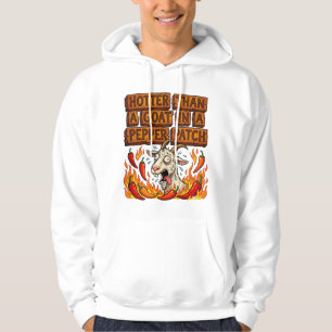 Más Caliente Que una Cabra – Sudadera Divertida de