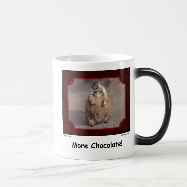 "Más chocolate!" Taza de la ardilla