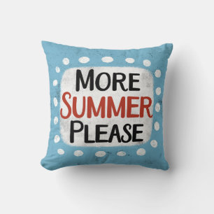 Más Cojín decorativo verano por favor