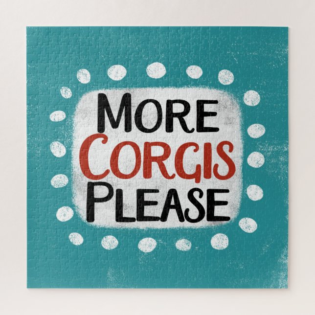 Más Corgis Por Favor Jigsaw Puzzle (Vertical)