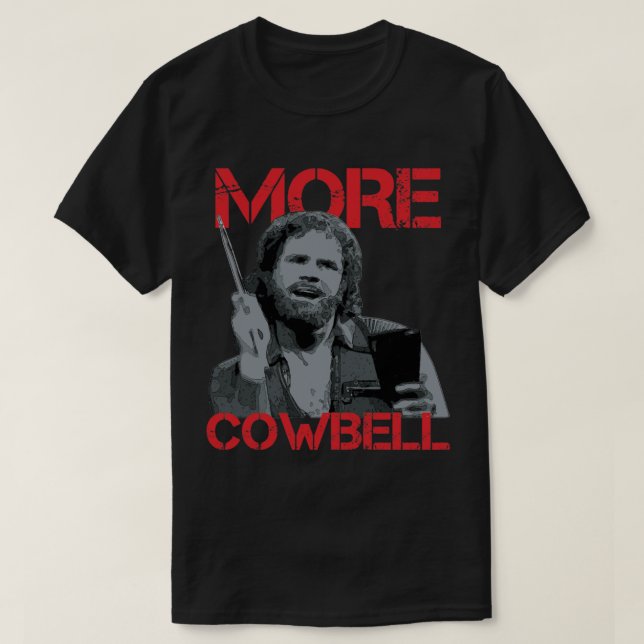 ¡Más Cowbell! Camiseta clásica (Diseño del anverso)