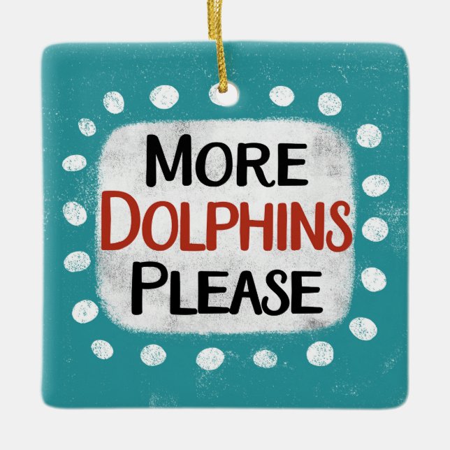 Más delfines por favor ornamentos (Anverso)