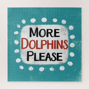 Más delfines por favor rompecabezas