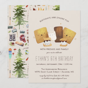 Más diversión Invitación de cumpleaños para fies