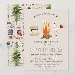 Más diversión Invitación de cumpleaños para fies