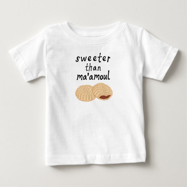 Más dulce que la camiseta bebé de Mamá'amoul (Anverso)