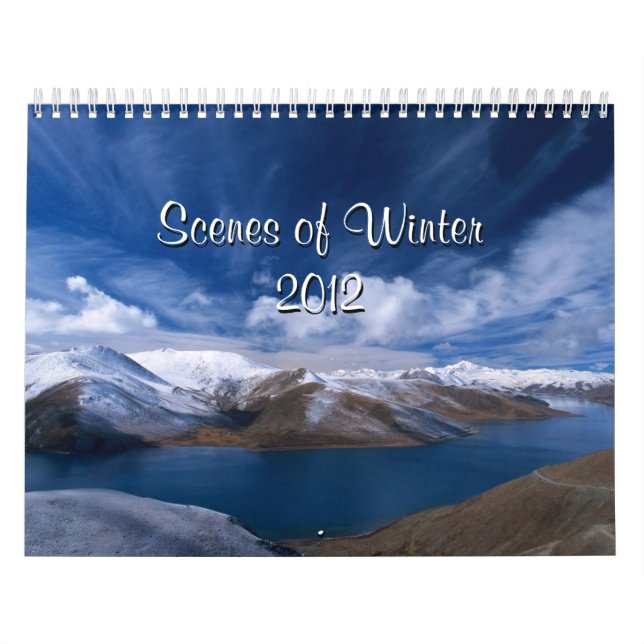 Más escenas del calendario invernal 2012 (Tapa)
