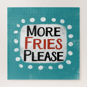 Más Fries Por Favor Rompecabezas