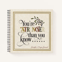 Más Fuerte De Lo Que Conoce El Diario Motivacional