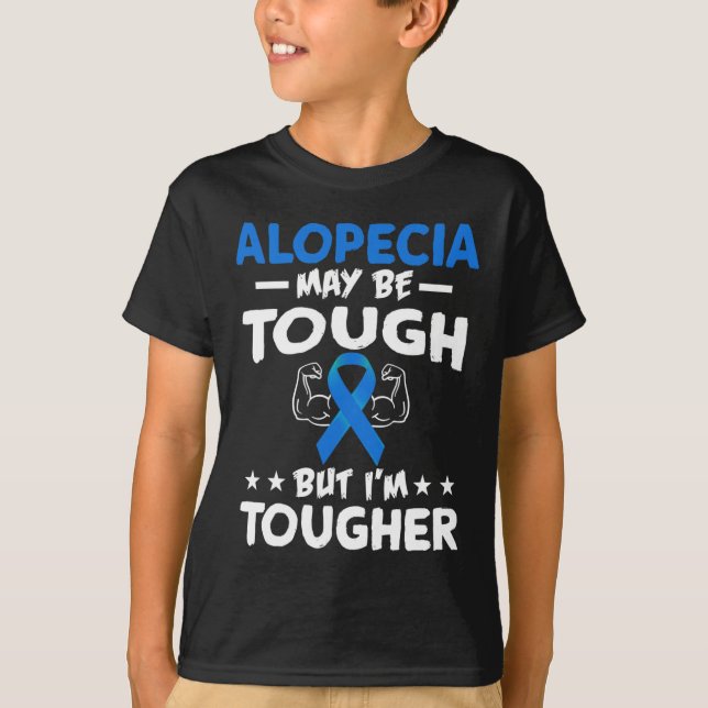 Más fuerte que la camiseta de Alopecia (Anverso)