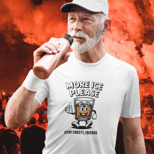Más hielo por favor camiseta conservadora de segur