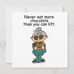 Más humor de chocolate