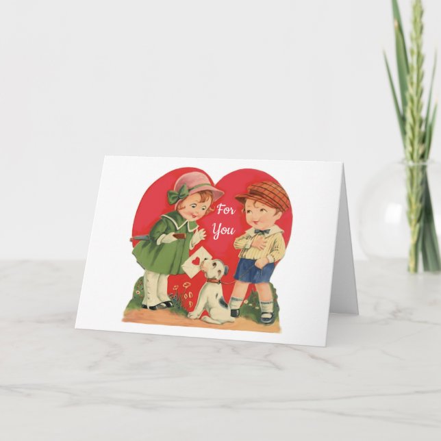 Más la tarjeta de El día de San Valentín de amor d (Anverso)