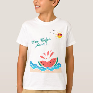 Más Melón Por Favor Camiseta Veraniega