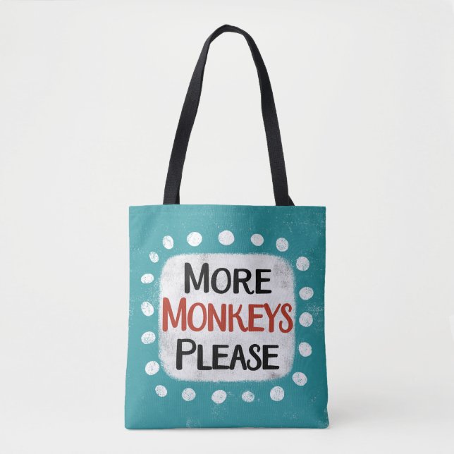 Más monos, por favor, tome la bolsa (Anverso)