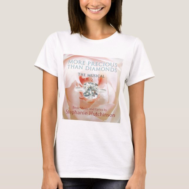 MÁS MUY QUE DIAMANTES: La camiseta musical (Anverso)