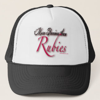"Más muy que gorra de los rubíes"