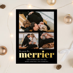 Más Navidades de la Invitación de Embarazo más fel
