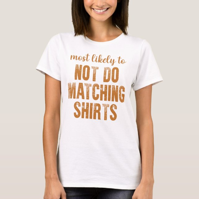 Más Probable De No Hacer Camisetas De Halloween Em (Anverso)