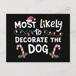 Más Probable Que Decore La Navidad Del Perro Navid