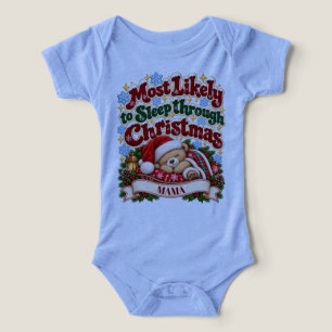 Más Probable que se Duerma en Navidad Personalizad