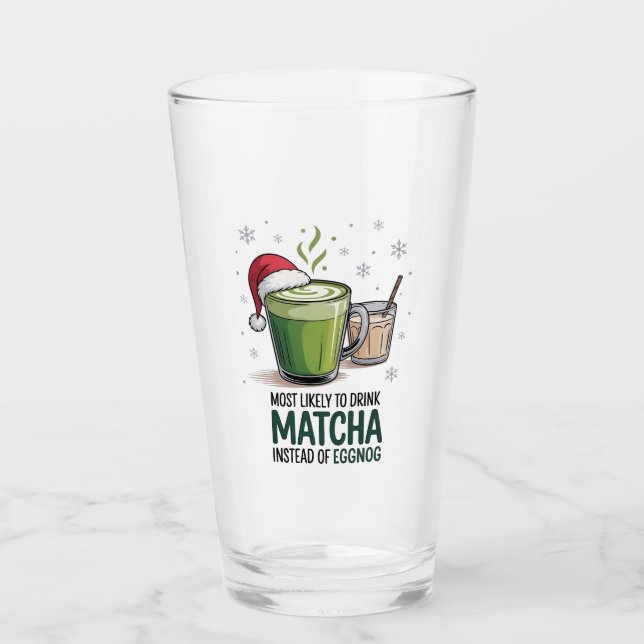 Más Propenso a Beber Matcha en Lugar de Eggnog Nav (Anverso)