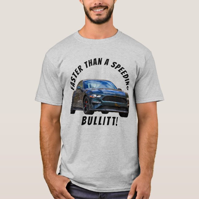 ¡Más rápido que un matón acelerado! Camiseta (Anverso)