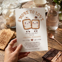 Más S'more para Amar Invitación de Baby Shower Kaw