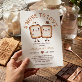 Más S'more para Amar Invitación de Baby Shower Kaw
