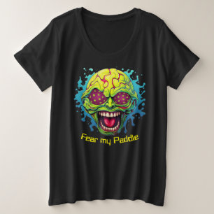 Más tamaño Miedo a mi remo - pickleball divertido