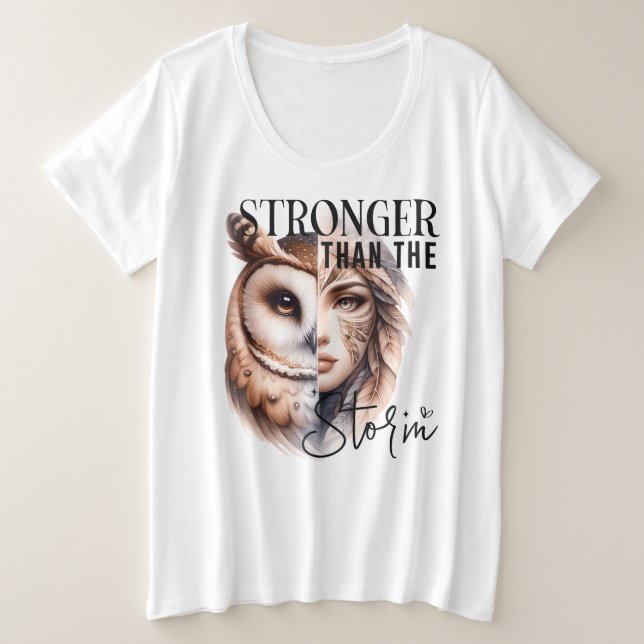 Más tamaño -T-Shirt (Anverso del diseño)