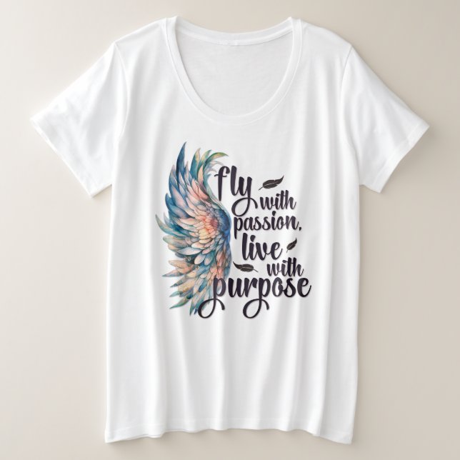 Más tamaño -T-Shirt (Anverso del diseño)