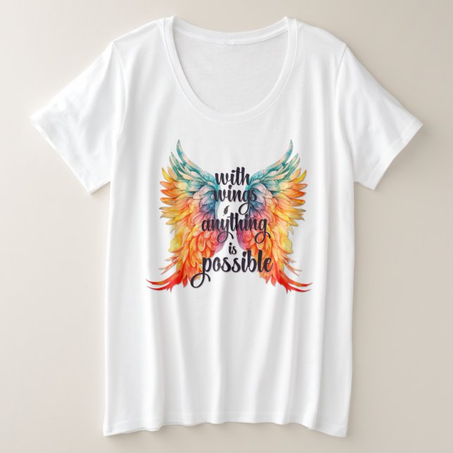 Más tamaño -T-Shirt (Anverso del diseño)