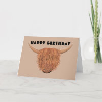 Más tarjeta de cumpleaños del cencerro